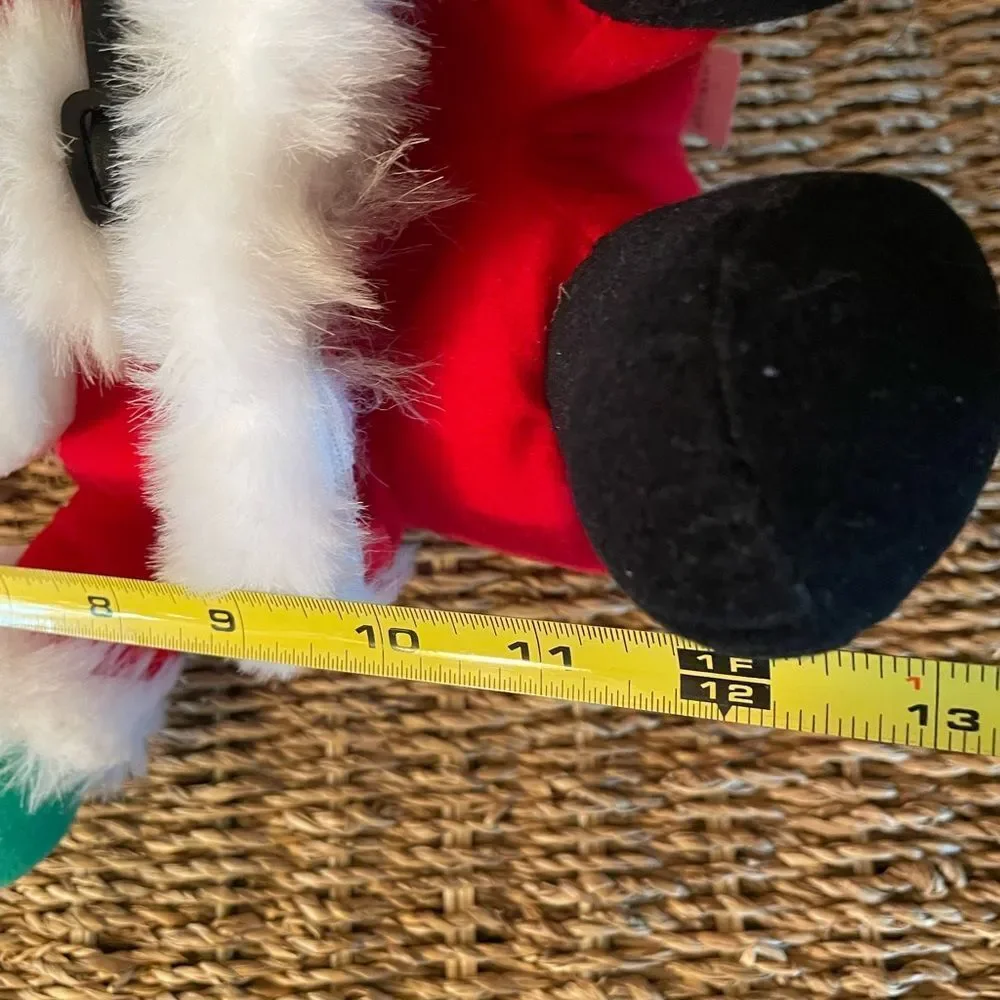 1990’s Stuffins Plush Santa New Condition!